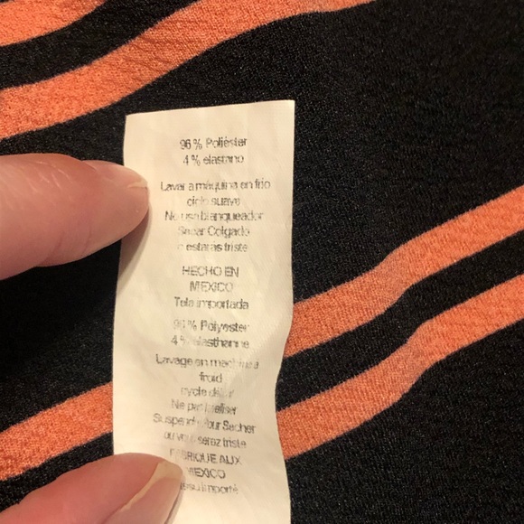 Black and Pink LuLaRoe Cassie skirt - Picture 4 of 4